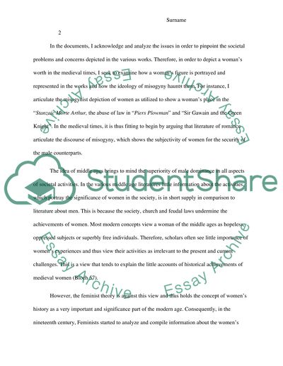 Misogyny in medieval romance literature