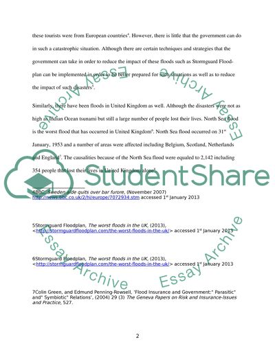 The Basic Concept and Need of Flood Re