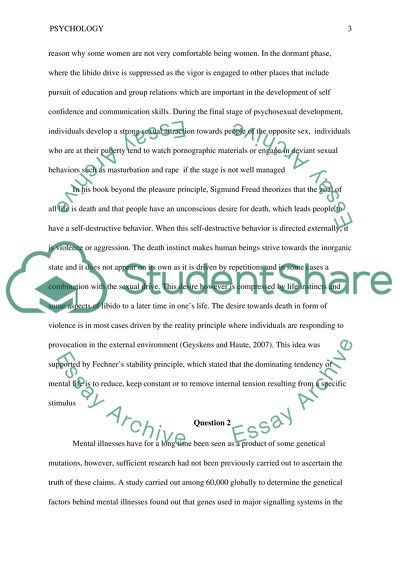 Sigmund Freud Theories of Human Motivation