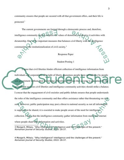 Intelligence Challenges in Homeland Security