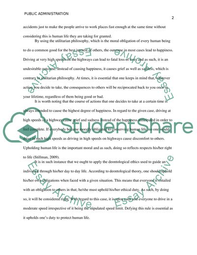 Public administration