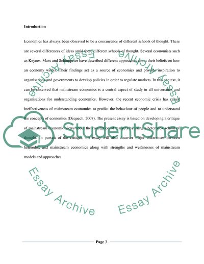 Beyond Markets: Critical Approaches to Economics