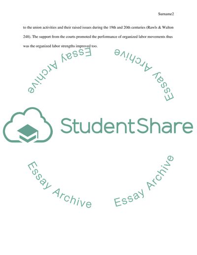 Comparison of the Relative Strength of Organized Labor in San Francisco and Los Angeles
