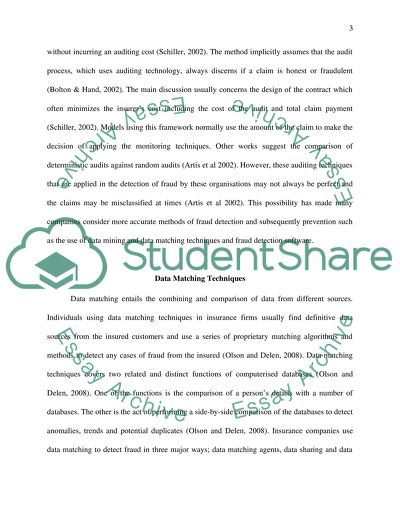 Interventions to Detect Insurance Fraud