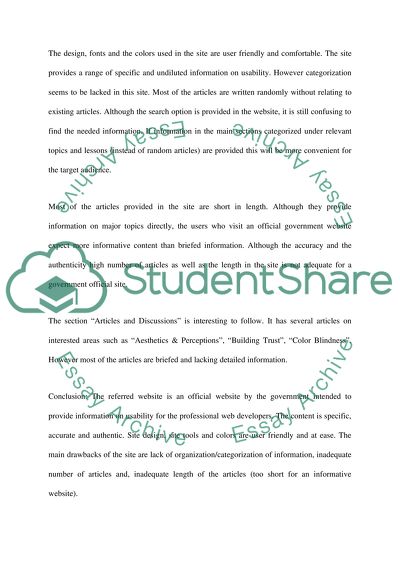 Software Usability SLP