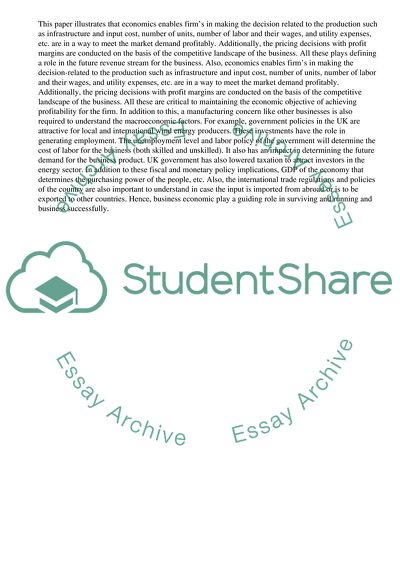 The Role of Micro and Macro Factors In Business Decision Making