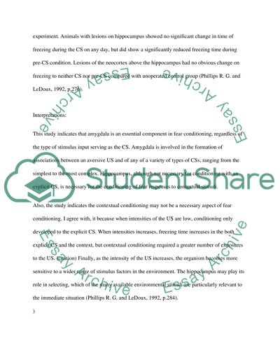 Amygdala and Hippocampus