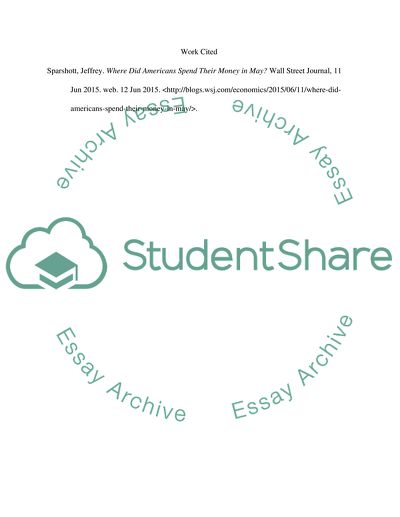 Where Did Americans Spend Their Money