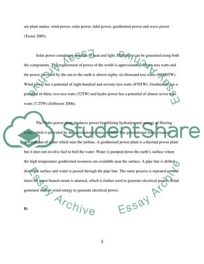 Electrical Power System Technology