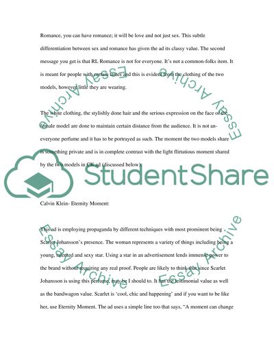 Visual Media - Analysis of Three Advertisements