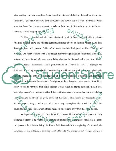 Aloneness as in the Arts of Life and Baseball