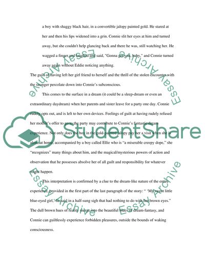 Arnold Friend: A Dream Friend