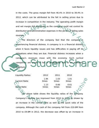 Managerial Finance in a Company