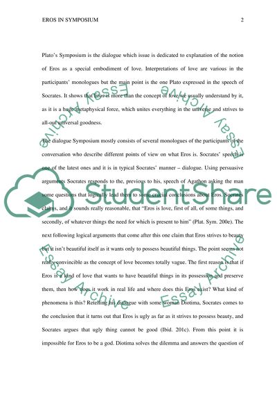 The Symposium Reflective Journal