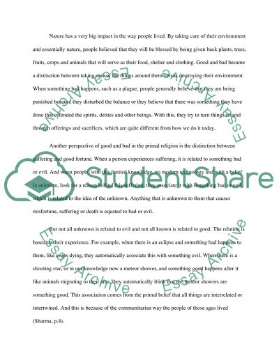 Animism and Personification