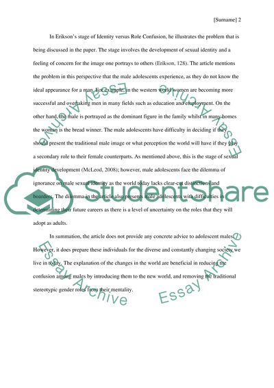 Identity crisis in popular media