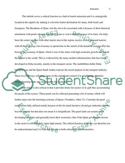 The Corniche Pearl Monument