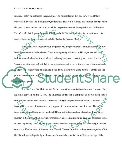 Foundations of Psychological Testing