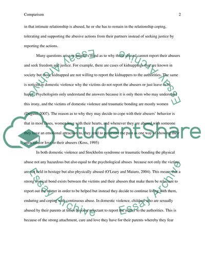 Stockholm syndrome mid term paper picture