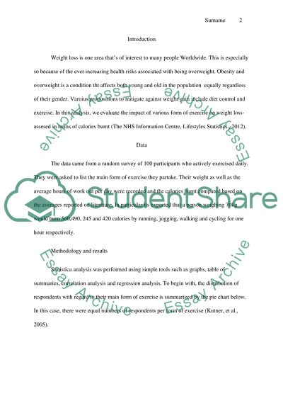 Number of hours worked out and number of calories burned