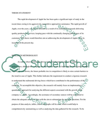 The Rapid Development of Apple Inc