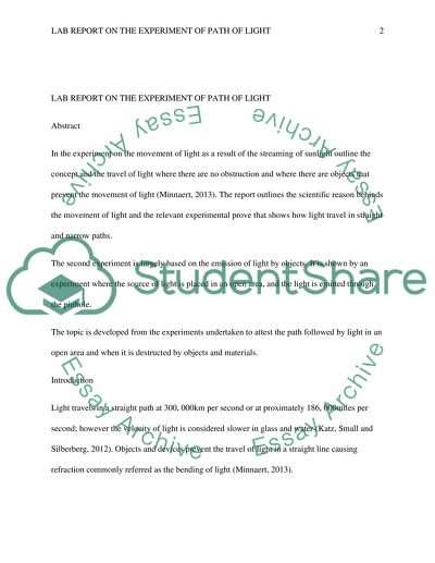 How Light Travels Through Objects