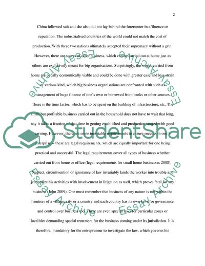 Feasibility of Working from Home