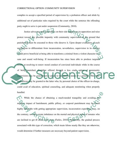 Goals Commonly Associated with Incarceration