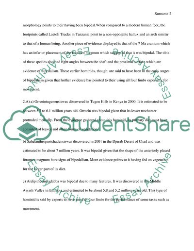 Evolution of the Man and Other Animals