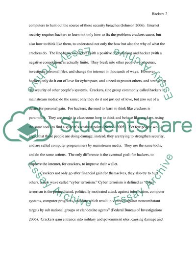 Hackers are the true defenders of cyberspace