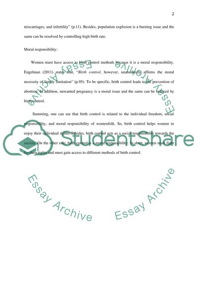 Thesis statement examples on birth control image