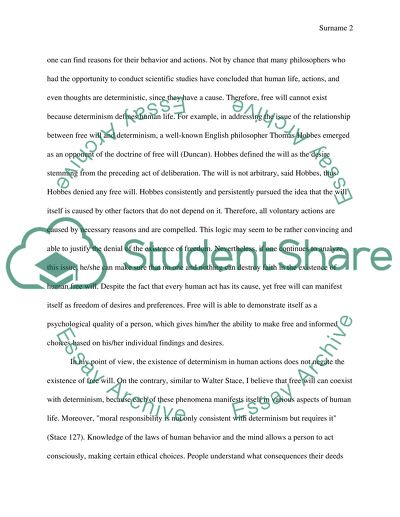 Do we posses free will and are we ever morally responisble