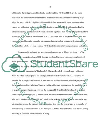 The strange case of Dr. Jekyll and Mr. Hyde by Stevenson