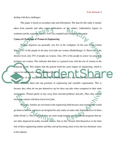 Women in Engineering & Science Disciplines