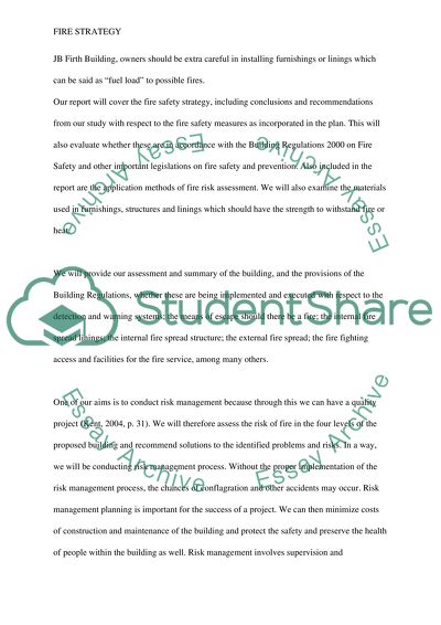Help Writing Essay Paper Fire Protection Strategy Comparison Contrast Essay Example Paper also Health Promotion Essay Fire Protection Strategy Essay Example Topics And Well Written Classification Essay Thesis Statement