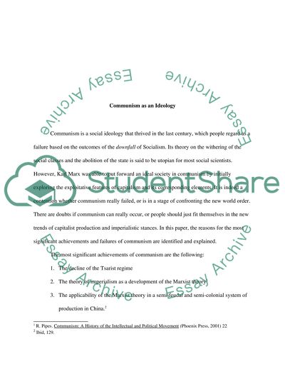 Communism: A History by, Richard Pipes