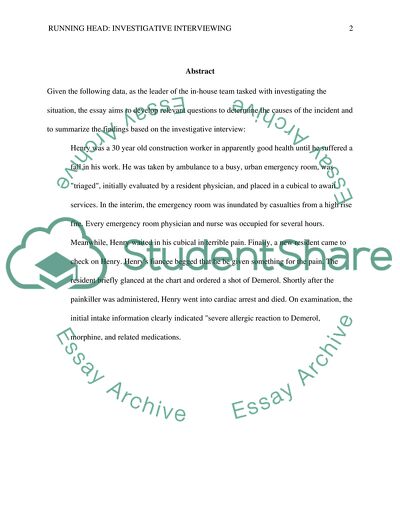 Error along with the Delivery of Patient Care