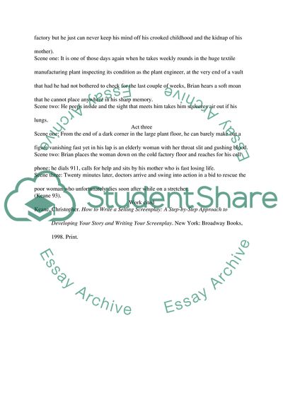 How to Write a Selling Screenplay