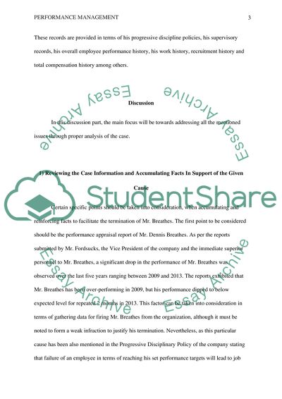 Performance Management - Disciplinary Action Using the Progressive Disciplinary Policy