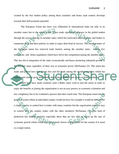 European Union and European Commission