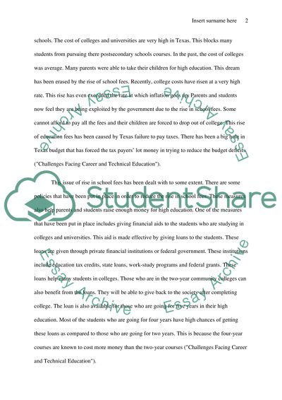 Education Policy in Texas