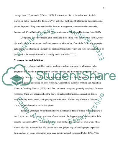 Publics Fear of Crime and Media