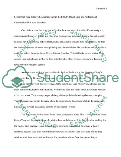 Doctor Zhivago Final