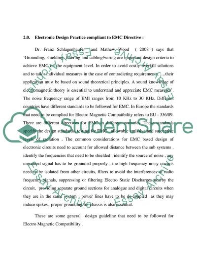 EMC Design for Boiler Controller