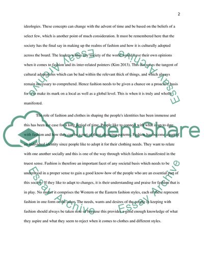 Fashion as a Form of Communication