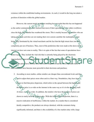 Impact of E-Commerce on Businesses