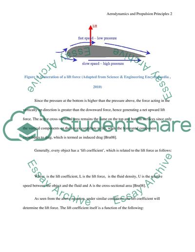 Aerodynamics and Propulsion Principles