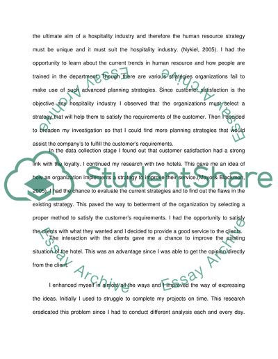 The Human Resource Field