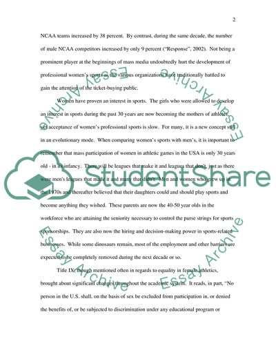 The Future of Womens Professional Sport