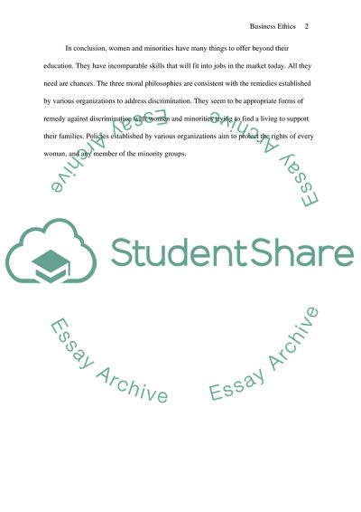 Business Ethics - Hiring, Firing, and Discrimination (U4DB)